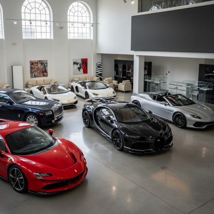 High Net Worth Luxury Vehicle Insurance Dubai - Bugatti Rolls-Royce Ferrari